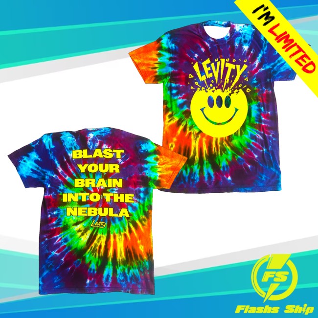 Levity Merch Store Levity Blast Your Brain Smiiiley Tee In Whirlpool Tie Dye 5 Levity Merch Store Levity Blast Your Brain Smiiiley Tee In Whirlpool Tie Dye