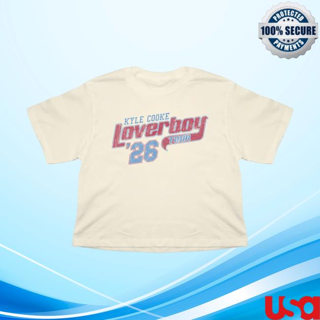 Loverboy Merch Store Dj Kyle Cooke Tour '26 Crop Tee 3 Loverboy Merch Store Dj Kyle Cooke Tour '26 Crop Tee