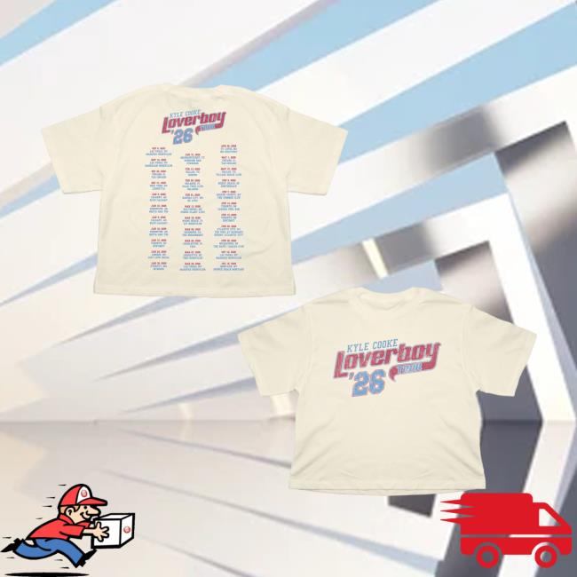 Loverboy Merch Store Dj Kyle Cooke Tour '26 Crop Tee 5 Loverboy Merch Store Dj Kyle Cooke Tour '26 Crop Tee