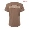 Lynyrd Skynyrd Merch Store Bama Bird Vintage Brown Ladies Tee