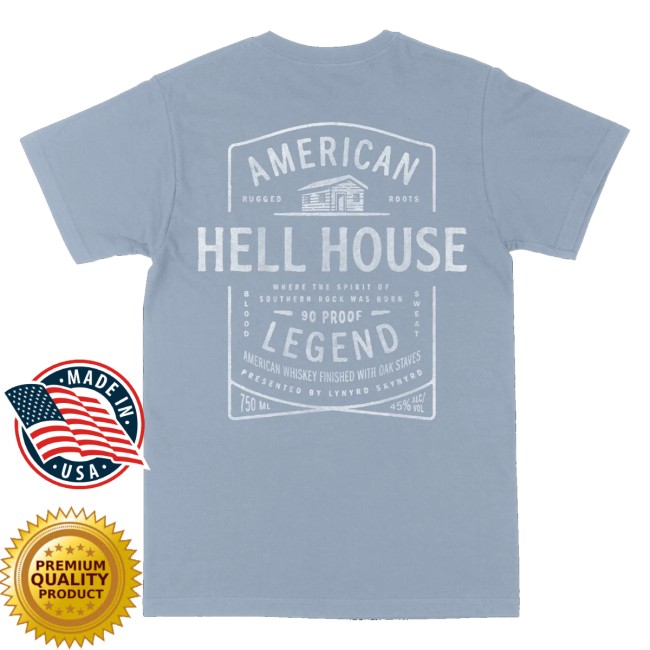 Lynyrd Skynyrd Store Merch Hell House Fine Lines Tee 5 Lynyrd Skynyrd Store Merch Hell House Fine Lines Tee