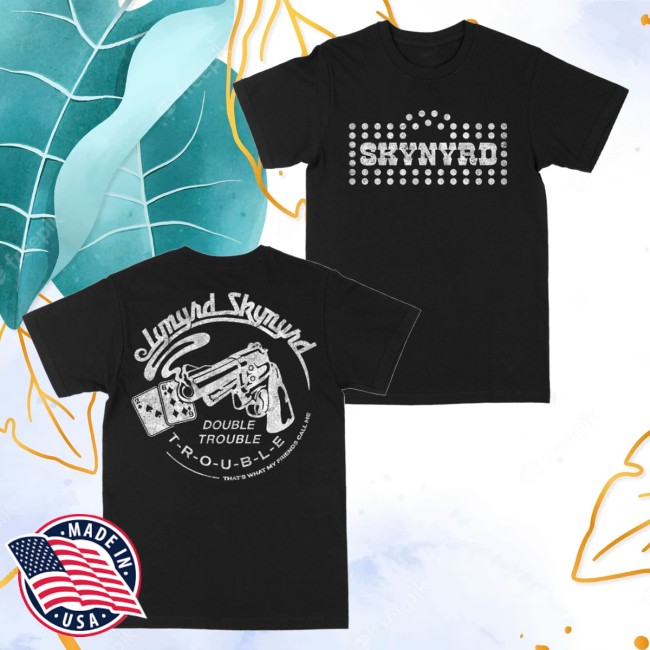 Lynyrd Skynyrd Store Merch Trigger Trouble Black Tee 5 Lynyrd Skynyrd Store Merch Trigger Trouble Black Tee