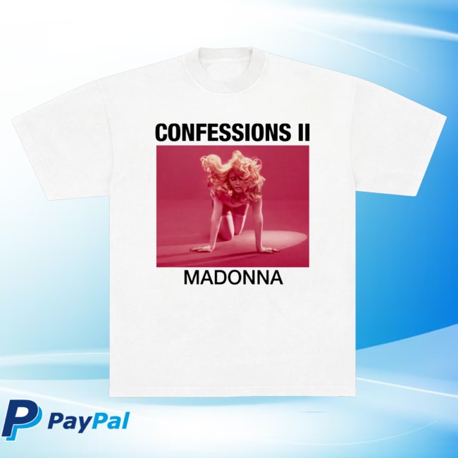 Madonna Merch Store Confessions II Pride Edition Tee 2 Madonna Merch Store Confessions II Pride Edition Tee.png