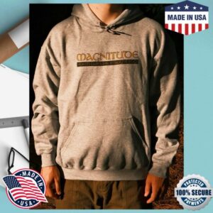 Magnitudexxx Merch Store Gray Hoodie
