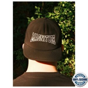 Magnitudexxx Merch Store Varsity Hat Black