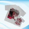 Mauled Merch Store Gory White Tee 1 Mauled Merch Store Gory White Tee