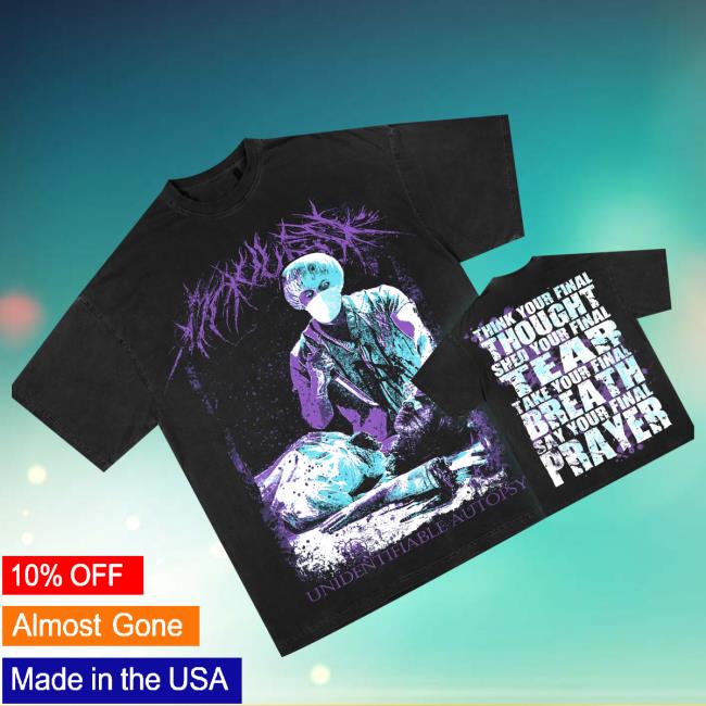 Mauled Merch Store Unidentifiable Autopsy Redux Tee 3 Mauled Merch Store Unidentifiable Autopsy Redux Tee