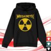Megadeth Merch Store Nuclear Symbol Hoodie