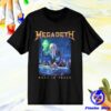 Megadeth Merch Store Rust In Peace Tracklist Tee
