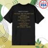 Megadeth Merch Store Rust In Peace Tracklist Tee