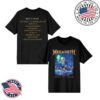 Megadeth Merch Store Rust In Peace Tracklist Tee
