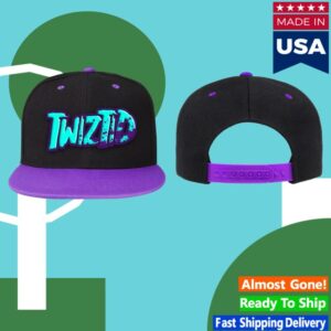 Mnestore Merch Twiztid 8 Bit Friday The 13Th Splatter Logo Snapback