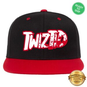 Mnestore Merch Twiztid Friday The 13Th Blood Splatter Logo Snapback
