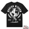 Mostly Wise Store Merch Skeleton Globe Black Tee