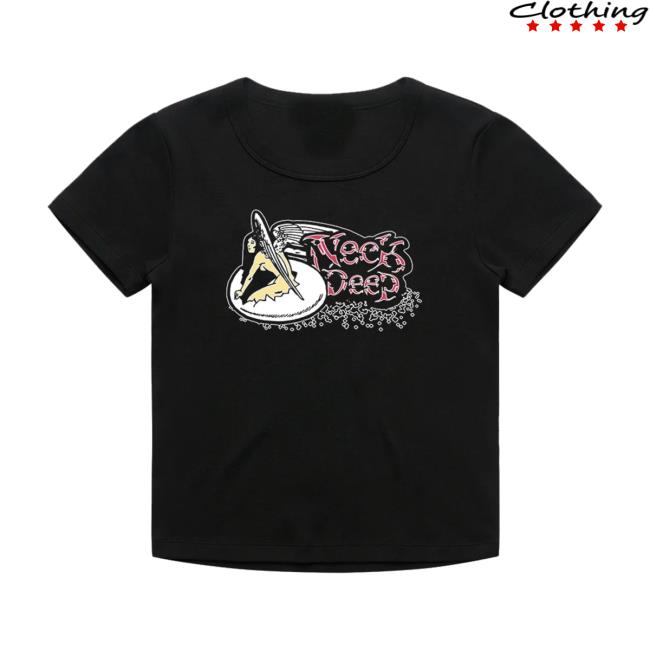 Neck Deep Merch Store Angel's Egg Baby Tee 3 Neck Deep Merch Store Angel's Egg Baby Tee