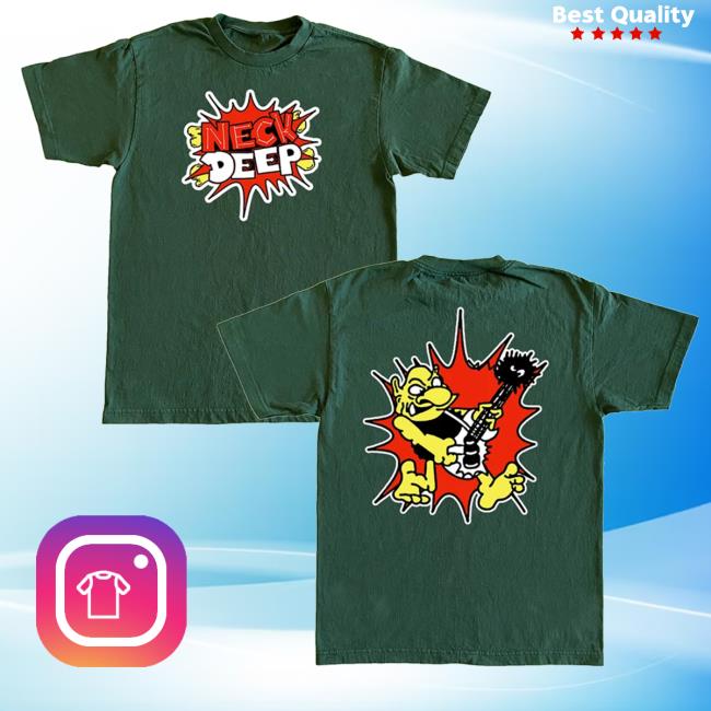 Neck Deep Merch Store Orc Shredder Tee 2 Neck Deep Merch Store Orc Shredder Tee