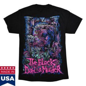 Night Shift Merch Store The Black Dahlia Murder Wolfman T-Shirt