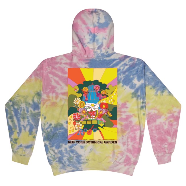 Nybg Shop Merch Nybg Flower Power Adult Tie-Dye Hoodie 4 Nybg Shop Merch Nybg Flower Power Adult Tie-Dye Hoodie