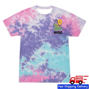 Nybg Shop Merch Nybg Flower Power Children's Tie-Dye T-Shirt