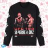 October's Very Own Merch Store Ufc Gsp Vs Diaz Long-Sleeve Tee Black
