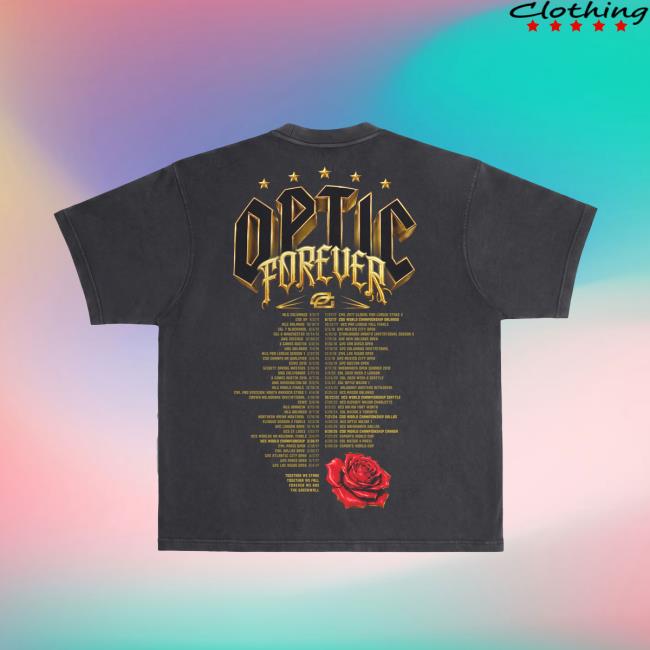 Optic Gaming Merch Store Optic Forever Champs Tee 4 Optic Gaming Merch Store Optic Forever Champs Tee