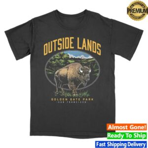 Outside Lands Merch Store Bison Event Tee