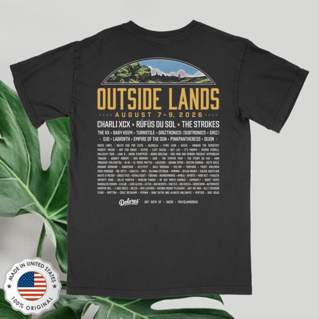 Outside Lands Merch Store Bison Event Tee 4 Outside Lands Merch Store Bison Event Tee