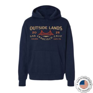 Outside Lands Merch Store Bridge Event Hoodie
