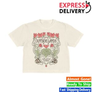 Outside Lands Merch Store Floral Event Tee