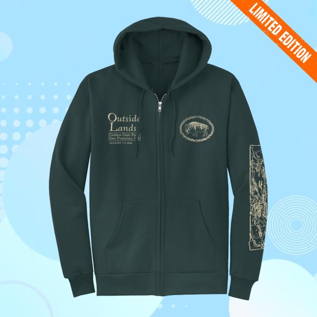 Outside Lands Merch Store Park Event Zip Hoodie 3 Outside Lands Merch Store Park Event Zip Hoodie