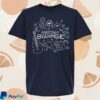 Pbr Shop Merch Youth Stampede Icon T-Shirt Navy