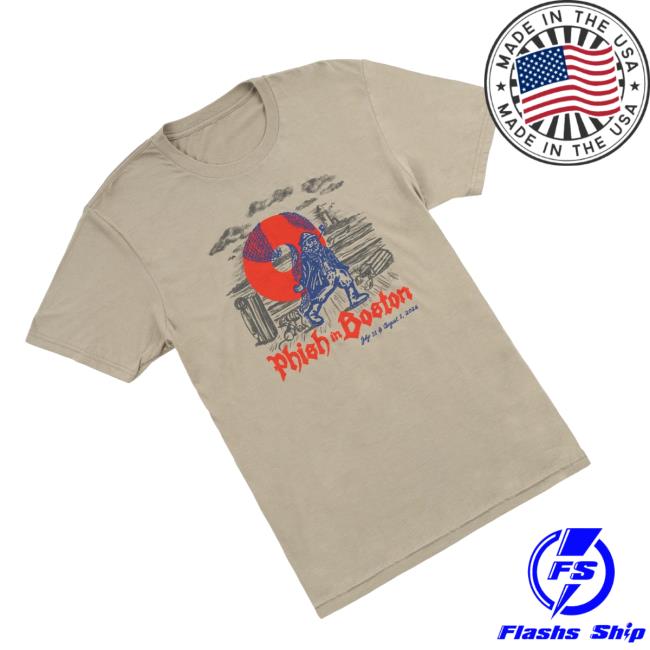 Phish Dry Goods Merch Store Gordon's Fisherman Fenway Tee 4 Phish Dry Goods Merch Store Gordon's Fisherman Fenway Tee