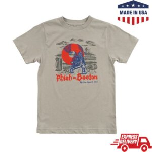 Phish Dry Goods Merch Store Youth Gordon's Fishmerman Fenway Tee