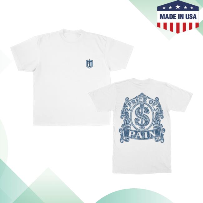 Price Of Pain Merch Store #Pop Family Crest Tee 5 Price Of Pain Merch Store #Pop Family Crest Tee