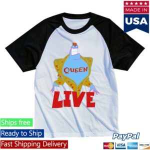 Queen Merch Store A Kind Of Magic Baseball T-Shirt