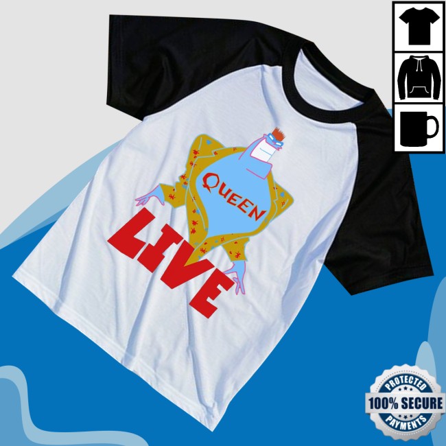 Queen Merch Store A Kind Of Magic Baseball T-Shirt 3 Queen Merch Store A Kind Of Magic Baseball T-Shirt