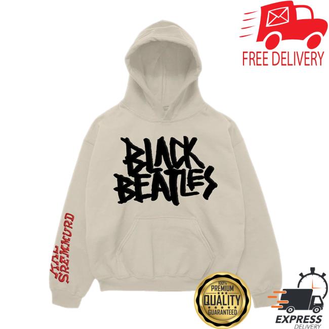 Rae Sremmurd Store Merch Black Beatles Hoodie 3 Rae Sremmurd Store Merch Black Beatles Hoodie