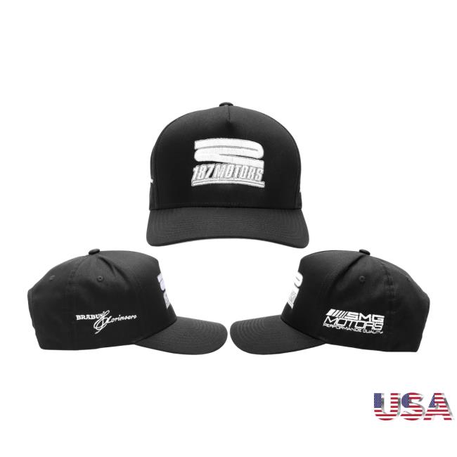 Ramirez 187 Merch Store R187 Motors 5-Panel Cap (Black) 7 Ramirez 187 Merch Store R187 Motors 5-Panel Cap (Black)