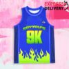 Ray Volpe Store Merch Ray Volpe Mint Flame Basketball Jersey