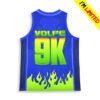 Ray Volpe Store Merch Ray Volpe Mint Flame Basketball Jersey