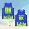 Ray Volpe Store Merch Ray Volpe Mint Flame Basketball Jersey