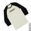 Rosasharin Store Merch Baseball Tee Vintage White Black