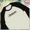 Rosasharin Store Merch Baseball Tee Vintage White Black