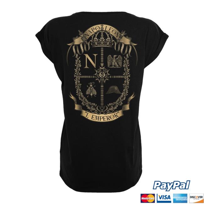 Sabaton Merch Store I, Emperor T-Shirt Women 4 Sabaton Merch Store I, Emperor T-Shirt Women