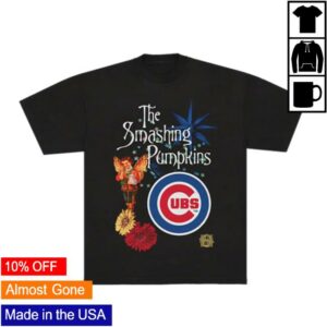 Smashing Pumpkins Merch Store Sp X Chicago Cubs Mellon Collie Tee
