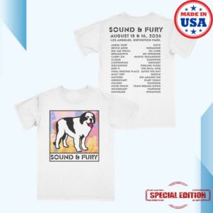 Sound And Fury Store Merch Sound And Fury 2026 Big Dog White Tee