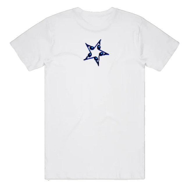 Sound Merch Store Mallrat Msn White T-Shirt 4 Sound Merch Store Mallrat Msn White T-Shirt