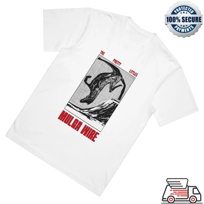 Sound Merch Store The Pretty Littles Mulga Wire White T-Shirt 3 Sound Merch Store The Pretty Littles Mulga Wire White T-Shirt