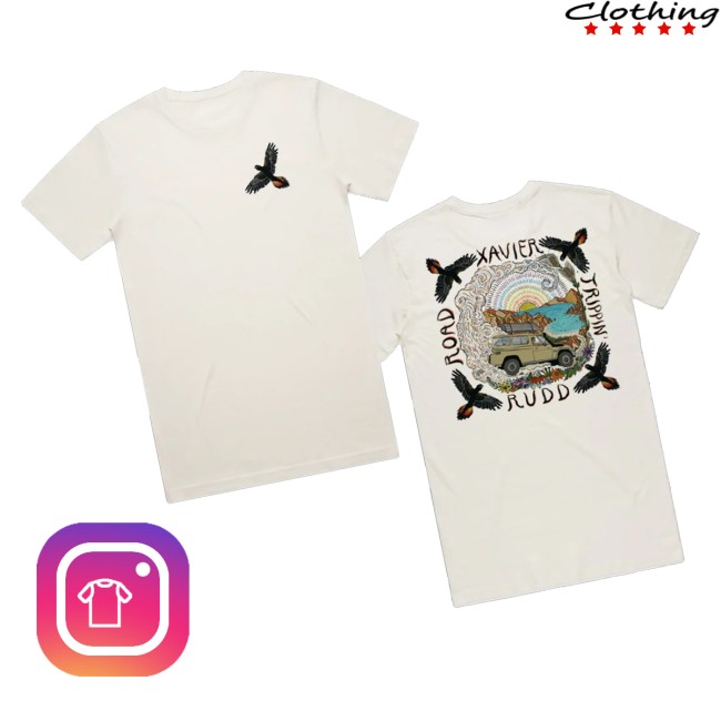 Sound Merch Store Xavier Rudd Road Trippin' Sandstone Tee 3 Sound Merch Store Xavier Rudd Road Trippin' Sandstone Tee