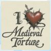 Spaceboycole I Heart Medieval Torture Tee 1 Spaceboycole I Heart Medieval Torture Tee